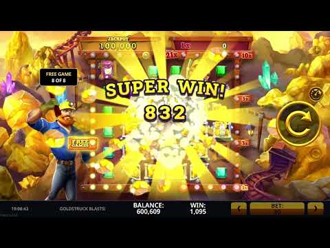 NEW SLOT❗Goldstruck Blasts! (High 5 Games) 🤑 BIGGEST WIN!
