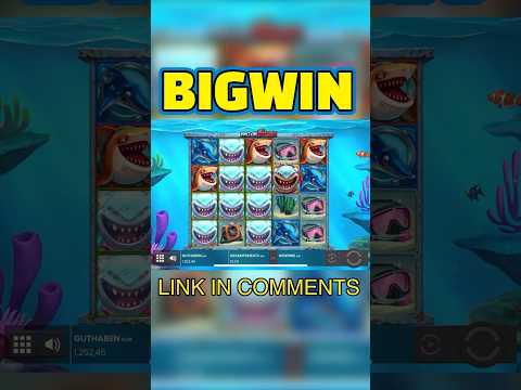 Razor Shark Wild Big Win! #casino #slot #razorshark #shorts