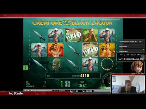 SUPER MEGA BIG WIN – Creature from the black lagoon (Killing creature)