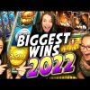 Top 10 Luckiest Moments on Stream! (Biggest Slot Wins 2022)