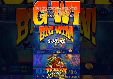 BİG BASS AMAZON ✨️ X2 DE GELEN GÜZEL KAZANÇ #Bigbassamazonextreme #casino #slot #bigwin