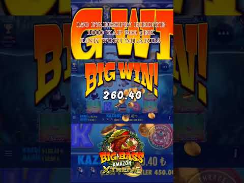 BİG BASS AMAZON ✨️ X2 DE GELEN GÜZEL KAZANÇ #Bigbassamazonextreme #casino #slot #bigwin