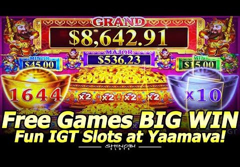 Free Games BIG WIN! Magnificent, Everlasting and Glorious Fortunes Slots! Fun Bonuses at Yaamava!