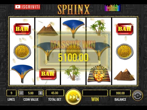 🎰 Slot Machine Bar 2022 🤣 SPHINX 🤣 GUARDA IL VIDEO 😉🤣😉 🎰 Macchinette Italia 🤣😉🤣 VERY BIG WIN 🤣😉🤣 老虎機