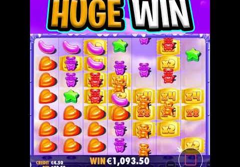 1 SPIN MEGA BIG WIN 🔥 SUGAR RUSH SLOT 🤑 MAX BET PERFECT TIMING‼️ #shorts