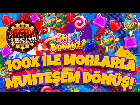 Sweet Bonanza | 100X İLE MORLARLA EFSANE KAZANÇ | BIG WIN #sweetbonanzarekor #bigwin #slot