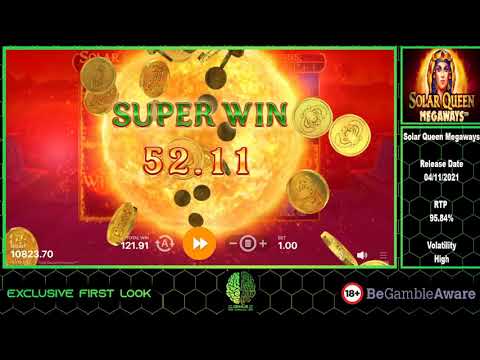 Solar Queen Megaways Slot Preview By Playson Big Win And Bonus