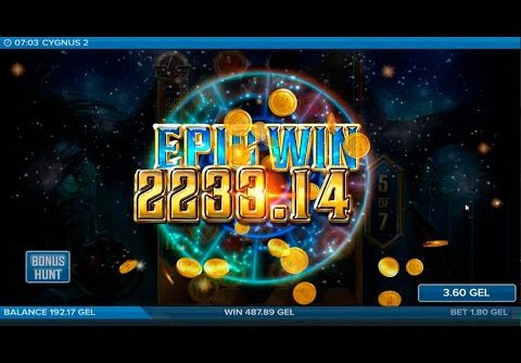 Cygnus 2 Big Win on NEW ELK SLOT RECORD WIN  EPIC WIN