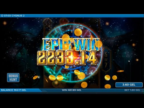 Cygnus 2 Big Win on NEW ELK SLOT RECORD WIN  EPIC WIN