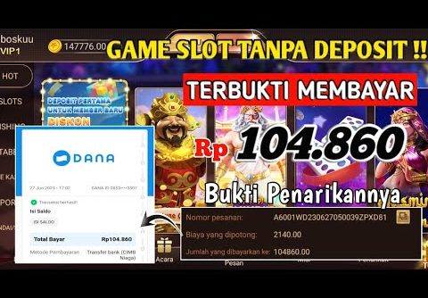 TERBUKTI CAIR 104K KE DANA!! APK MEGAWIN – GAME SLOT PENGHASIL UANG TANPA DEPOSIT TERBUKTI MEMBAYAR