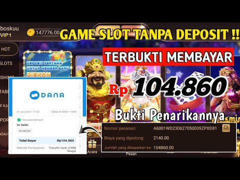 TERBUKTI CAIR 104K KE DANA!! APK MEGAWIN – GAME SLOT PENGHASIL UANG TANPA DEPOSIT TERBUKTI MEMBAYAR