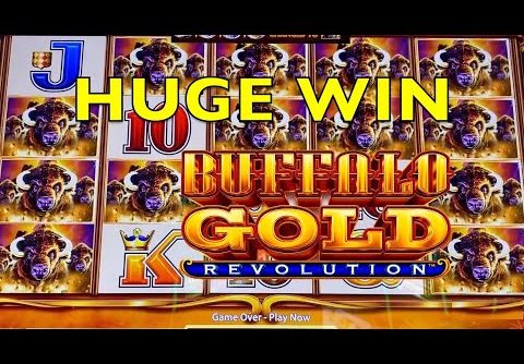 ♦️ HUGE WIN ♦️ Buffalo Gold Revolution Slot Machine & Super Free Games Wonder 4 Boost Gold Pokie