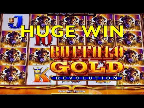 ♦️ HUGE WIN ♦️ Buffalo Gold Revolution Slot Machine & Super Free Games Wonder 4 Boost Gold Pokie