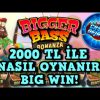 BİGGER BASS BONANZA ⭐ 2000 TL  BİGGER BASS BONANZA NASIL OYNANIR BİGWİN !! #biggerbassbonanza #slot