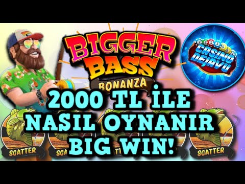 BİGGER BASS BONANZA ⭐ 2000 TL  BİGGER BASS BONANZA NASIL OYNANIR BİGWİN !! #biggerbassbonanza #slot