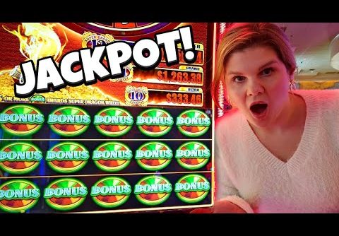 We Hit a JACKPOT on a Super Dragon Slot Machine in Las Vegas!! 😲