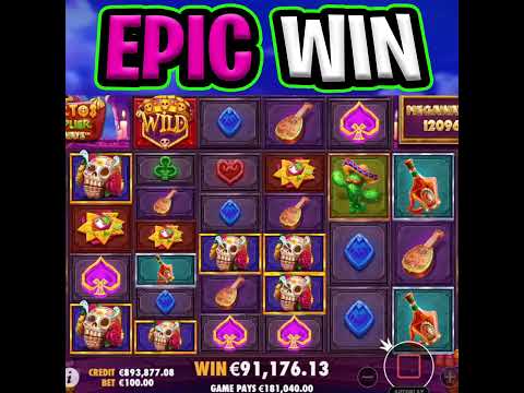 ONE OF THE BEST BONUSES EVER 🔥 MUERTOS MULTIPLIER MEGAWAYS 🤑 UNBELIEVABLE BIG WIN‼️ #shorts