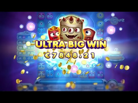 Play’n Go Gigantoonz Big Win | Slot Games | HunnyPlay