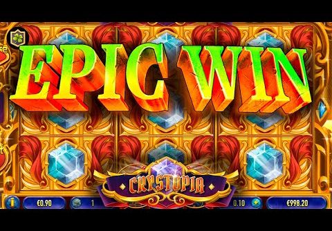 😱 Community Member Lands Record Win On 😱 Crystopia – New Online Slot EPIC Big WIN – Habanero