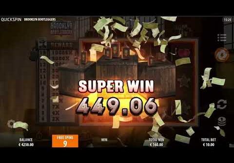 Brooklyn Bootleggers (Quickspin) 🤑🤑 Online Slot SUPER MEGA BIG WIN! 🤯