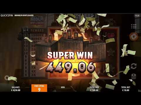 Brooklyn Bootleggers (Quickspin) 🤑🤑 Online Slot SUPER MEGA BIG WIN! 🤯