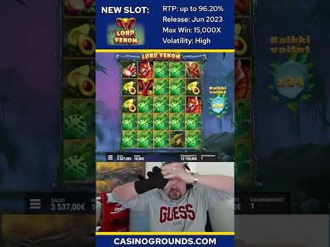 Big Win on New Slot: Lord Venom