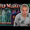 BIG WIN on WILD WALKER – Casino Slots Big Wins