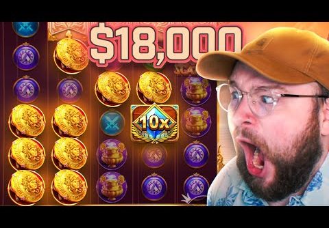 I BET $18,000 ON BRAND NEW SLOTS TO TRY FOR RECORD WINS!