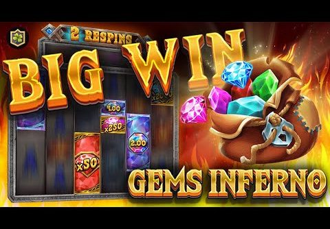 😱 Gems Inferno Megaways 😱 Review & Bonus Feature 😱 NEW Online Slot EPIC Big WIN Red Tiger Gaming