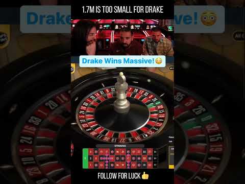 DRAKE WINS CHILL #SHORTS #bigwin #casinoonline #maxwin #slot #slots #gambling #drake #roulette