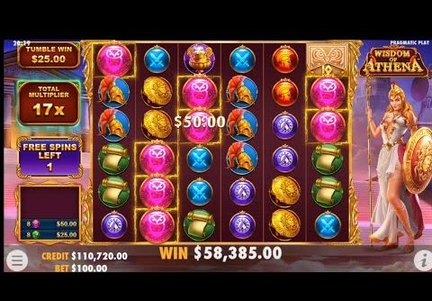 WISDOM OF ATHENA!! BRAND NEW SLOT!! MEGA BIG WIN!! PRAGMATIC PLAY ✌️ @SLOTKINGDOM