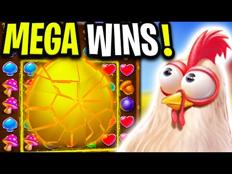 CHICKEN DROP SLOT 🐔 MAX BET MEGA BIG WINS 🔥 BACK TO BACK WOW‼️