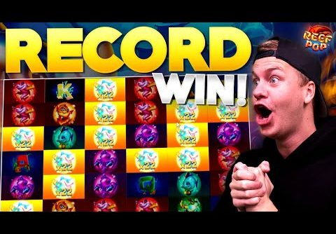 HUGE RECORD WIN ON NEW REEFPOP SLOT!