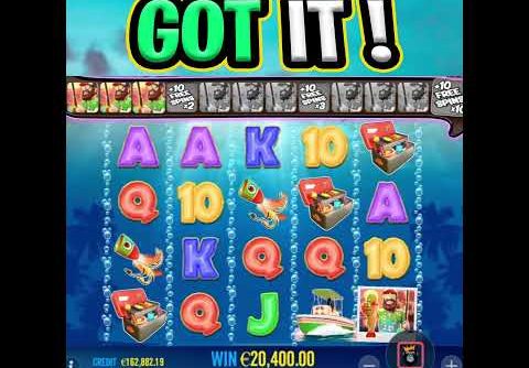 BIGGER BASS BONANZA SLOT 🤑 FULL LINE 🔥 EPIC BIG WIN BONUS OMG‼️ #shorts