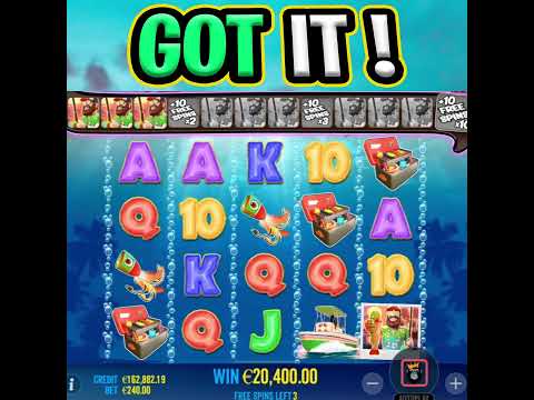 BIGGER BASS BONANZA SLOT 🤑 FULL LINE 🔥 EPIC BIG WIN BONUS OMG‼️ #shorts