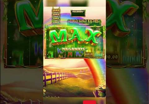 NEW PRAGMATIC SLOT 🎩     *MAX MEGAWAYS*      •WILD WILD RICHES• #gambling #money #slot #win #shorts