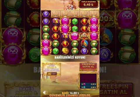 BU OYUNU DAHA ÖNCE OYNADINIZ MI ? WİSDOM OF ATHENA BİG WİN #slot #slotoyunları #casino #bigwin