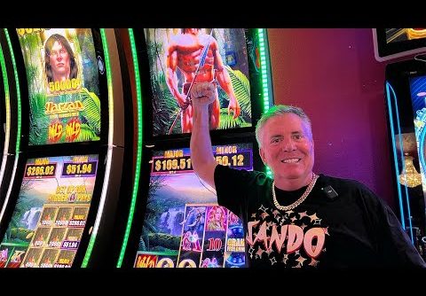 INSANE 1,310x win playing Tarzan slot machine!