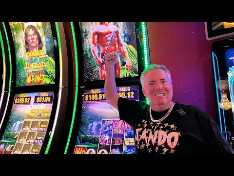 INSANE 1,310x win playing Tarzan slot machine!