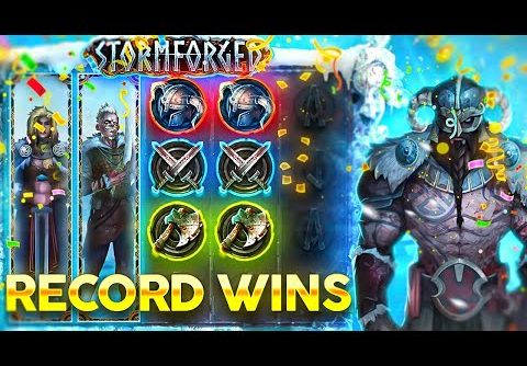 MY RECORD WINS On STORMFORGED SLOT!! (CRAZY 1000X WIN)