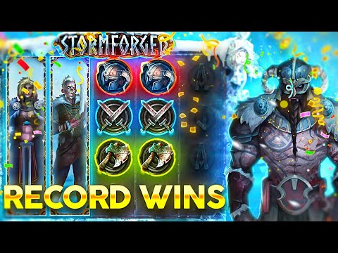 MY RECORD WINS On STORMFORGED SLOT!! (CRAZY 1000X WIN)