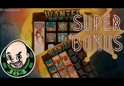 Really Good Bonus!! Super Big FreeSpins Win From Wanted Dead Or A Wild!!