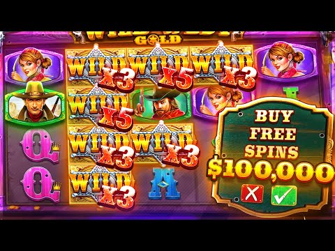 $100,000 BONUS BUY – My Biggest Win!? on WILD WEST GOLD