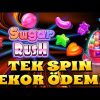 SUGAR RUSH 🐯MEGA KASA EFSANE BİG WİN  #sugarrush #casino #slot #maxwin