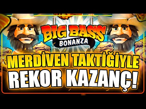 Big Bass Splash |  MERDİVEN TAKTİĞİ İLE DÜŞÜK KASA NASIL KATLANIR ? REKOR KAZANÇ VURDUK | Big Win