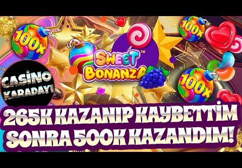 Sweet Bonanza | 265k KAYBEDİP REKOR KAZANDIM | BIG WIN #sweetbonanzarekor #bigwin #slot