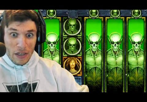 TRAINWRECKS SPINS INTO MAX BONUS ON THE NEW BLOODTHIRST SLOT!