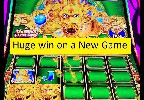 New Game! Huge Win on Orb of Wealth Shining Fortune!! Aruze Gaming