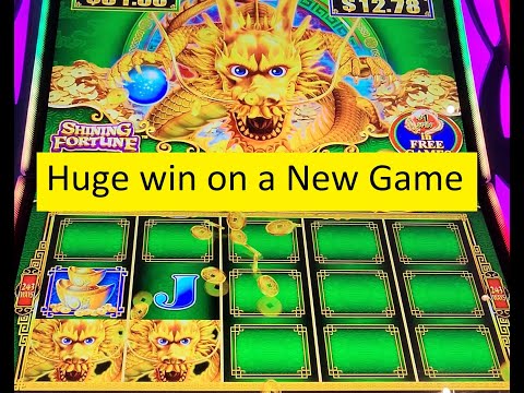 New Game! Huge Win on Orb of Wealth Shining Fortune!! Aruze Gaming