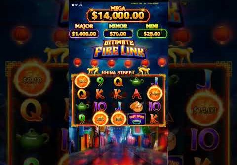 low rolling on slots again but big win on ultimate fire link #slots #vincefishandslots #bigwincasino